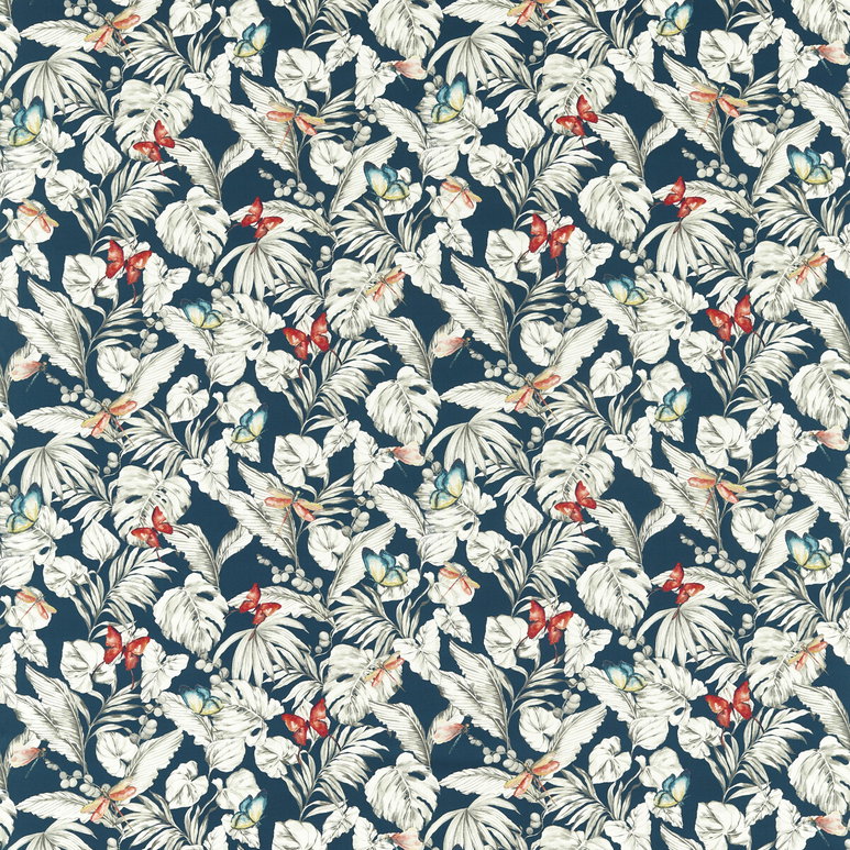 Clarke &amp; Clarke Acadia Midnight Fabric