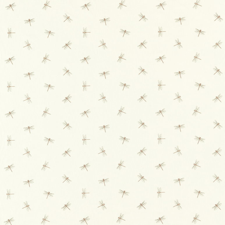 Clarke &amp; Clarke Damsel Blush Fabric