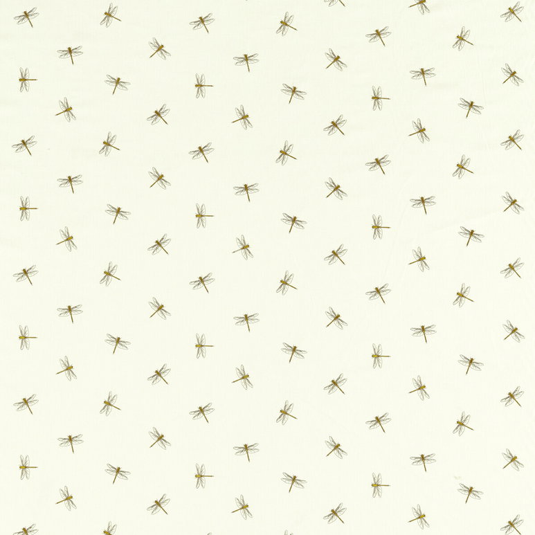 Clarke &amp; Clarke Damsel Citron Fabric