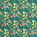 Clarke & Clarke Fruta Teal Velvet Fabric