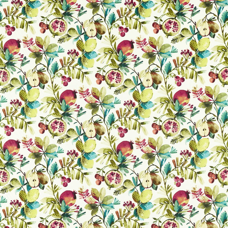 Clarke &amp; Clarke Fruta Summer Cotton Fabric