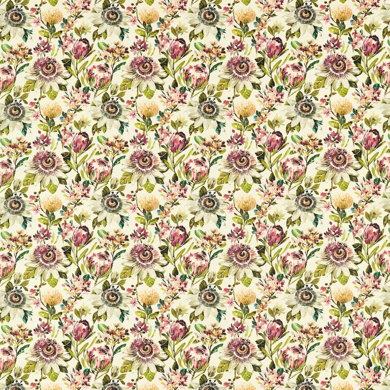 Clarke &amp; Clarke Paradise Autumn Fabric