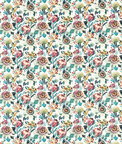 Clarke & Clarke Paradise Russet Fabric