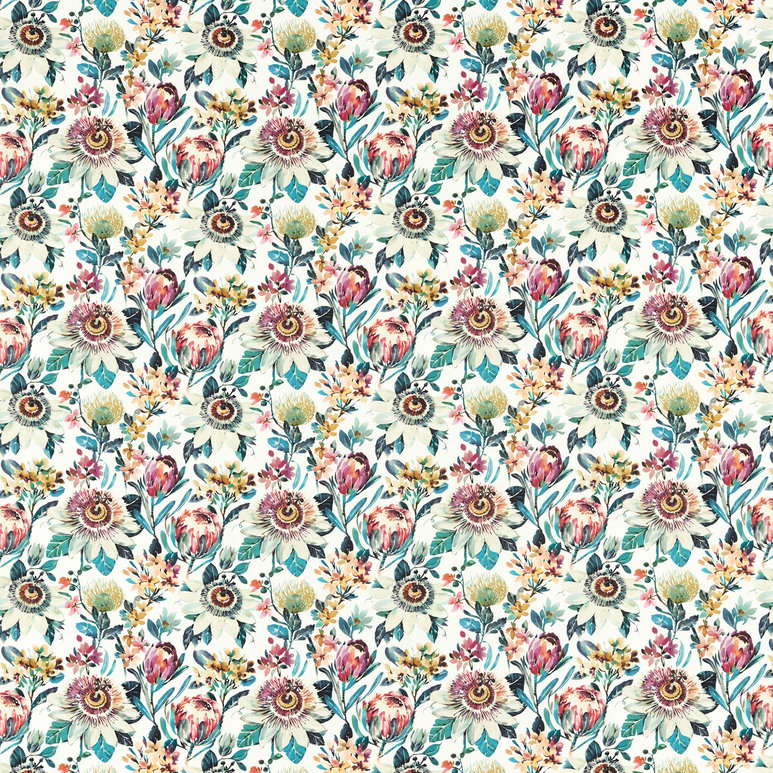 Clarke &amp; Clarke Paradise Russet Fabric