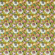 Clarke & Clarke Paradise Ochre Velvet Fabric