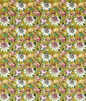 Clarke & Clarke Paradise Ochre Velvet Fabric