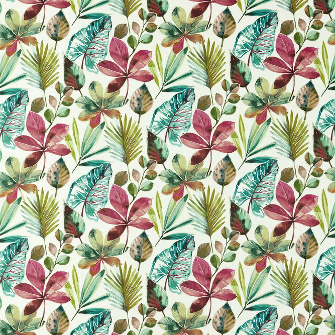 Clarke &amp; Clarke Rainforest Autumn Fabric