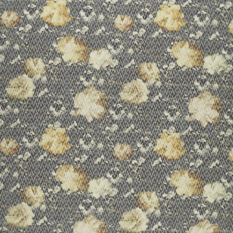 Clarke &amp; Clarke Camile Chartreuse/Charcoal Fabric
