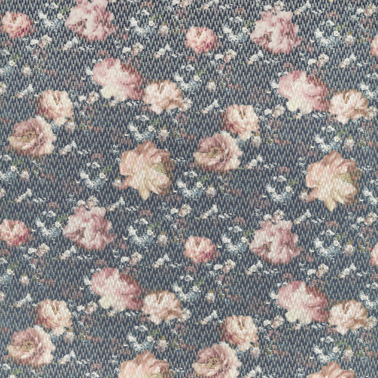 Clarke &amp; Clarke Camile Spice/Dusk Fabric