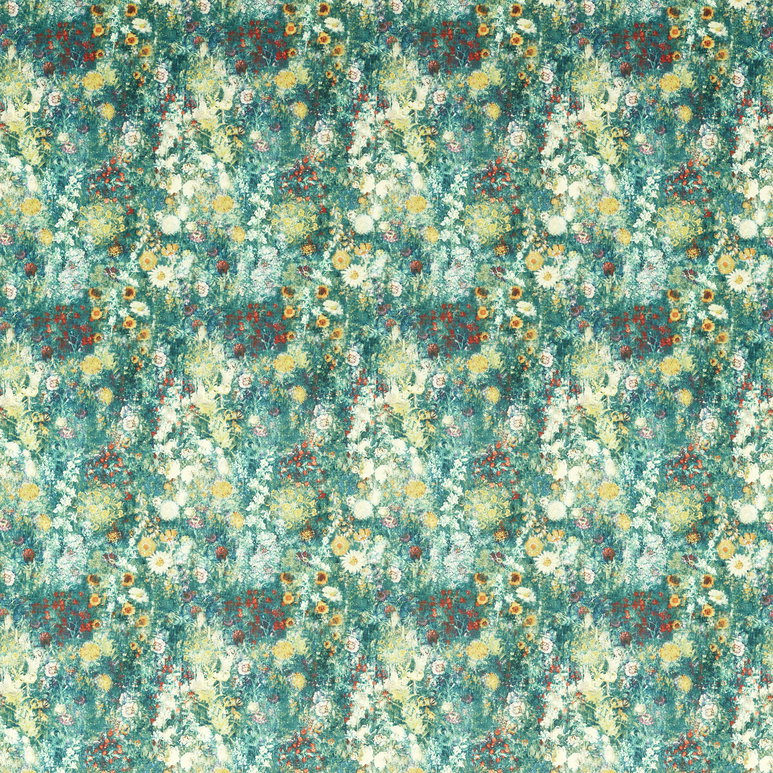 Clarke &amp; Clarke Rosedene Forest Fabric