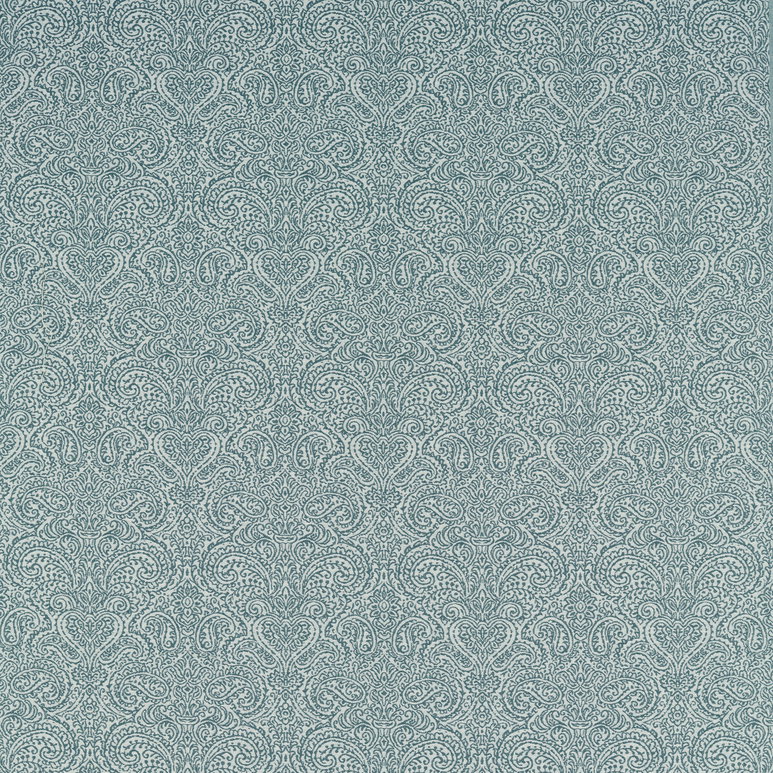 Clarke &amp; Clarke Ada Teal Fabric