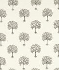 Clarke & Clarke Bergamot Charcoal/Linen Fabric