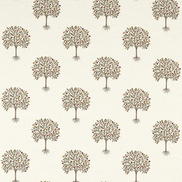 Clarke & Clarke Bergamot Multi/Linen Fabric