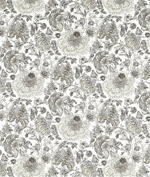 Clarke & Clarke Lucienne Charcoal/Linen Fabric