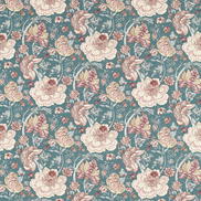 Clarke & Clarke Lucienne Teal Fabric