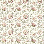Clarke & Clarke Adeline Blush/Raspberry Fabric
