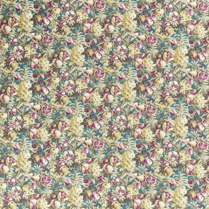 Clarke &amp; Clarke Francis Teal Velvet Fabric