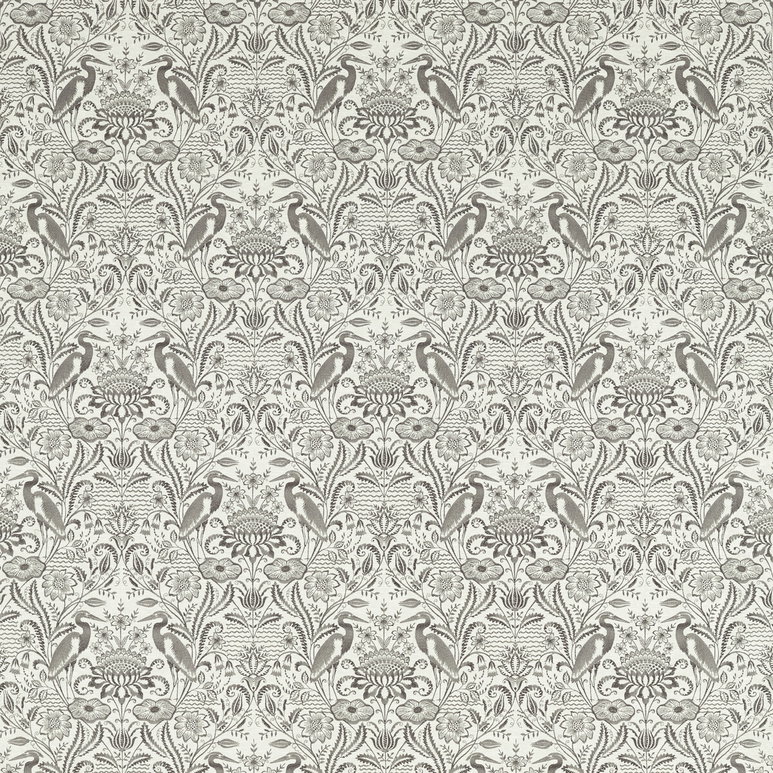 Clarke &amp; Clarke Nakuru Charcoal/Linen Fabric