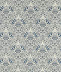 Clarke & Clarke Nakuru Midnight/Linen Fabric