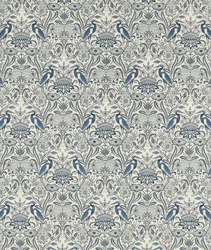 Clarke & Clarke Nakuru Midnight/Linen Fabric