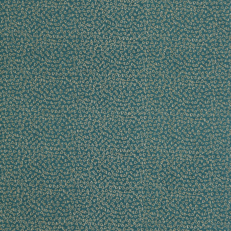 Clarke &amp; Clarke Ricamo Teal Fabric