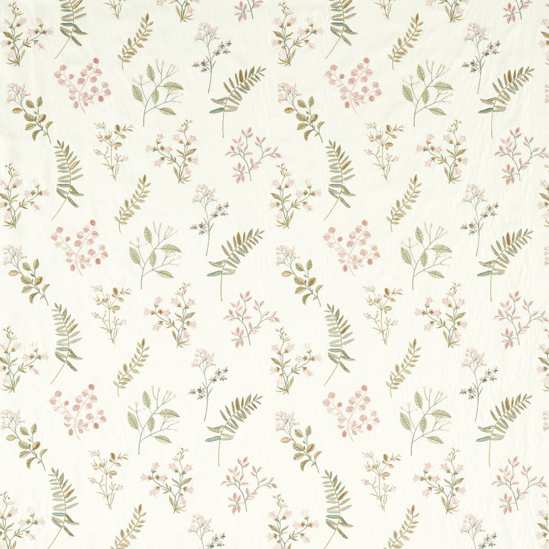 Clarke &amp; Clarke Brigitte Blush Fabric