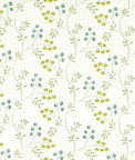 Clarke & Clarke Rochelle Apple/Mineral Fabric