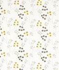 Clarke & Clarke Rochelle Pewter/Chartreuse Fabric