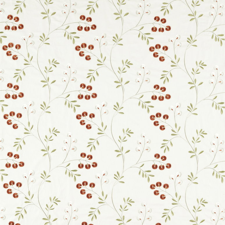 Clarke &amp; Clarke Rochelle Spice Fabric
