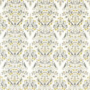 Clarke & Clarke Gawthorpe Charcoal Fabric