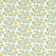 Clarke & Clarke New Grove Denim/Citrus Fabric