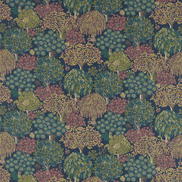 Clarke & Clarke Tatton Midnight Fabric