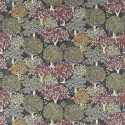 Clarke & Clarke Tatton Charcoal Fabric