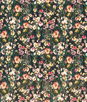 Clarke & Clarke Wild Meadow Noir Velvet Fabric
