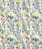 Clarke & Clarke Hydrangea Multi Fabric