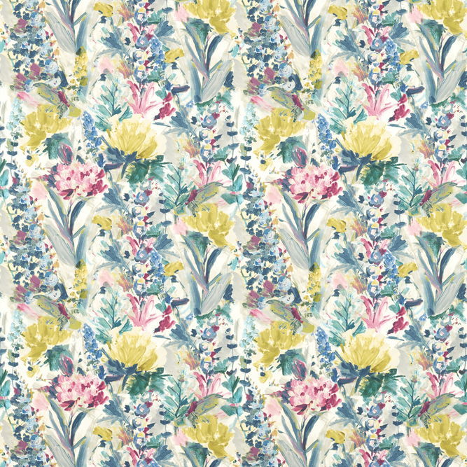 Clarke &amp; Clarke Hydrangea Multi Fabric