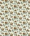 Clarke & Clarke Tonquin Ivory/Chartreuse Embroidery Fabric