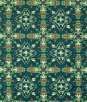 Clarke & Clarke Emerald Forest Teal Velvet Fabric