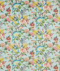 Clarke & Clarke Golden Parrot Mineral Velvet Fabric