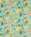 Clarke & Clarke Sapphire Garden Mineral Fabric
