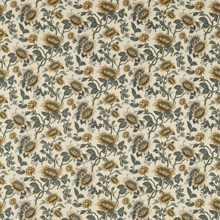 Clarke &amp; Clarke Tonquin Linen/Chartreuse Fabric
