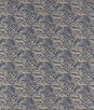Clarke & Clarke Lumino Midnight/Copper Fabric