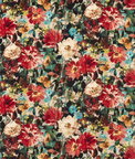 Clarke & Clarke Tahiti Rouge Velvet Fabric