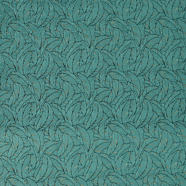 Clarke &amp; Clarke Selva Emerald Velvet Fabric