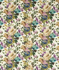 Clarke & Clarke Bloom Amethyst Fabric