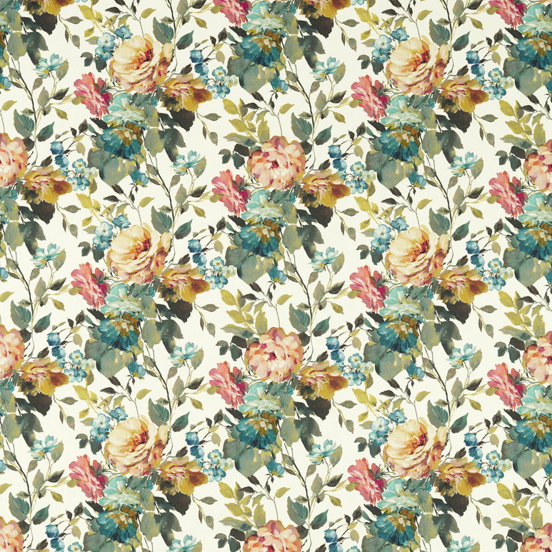 Clarke &amp; Clarke Bloom Antique Fabric