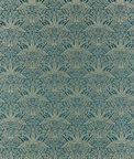 Clarke & Clarke Leopardo Kingfisher Jacquard Fabric