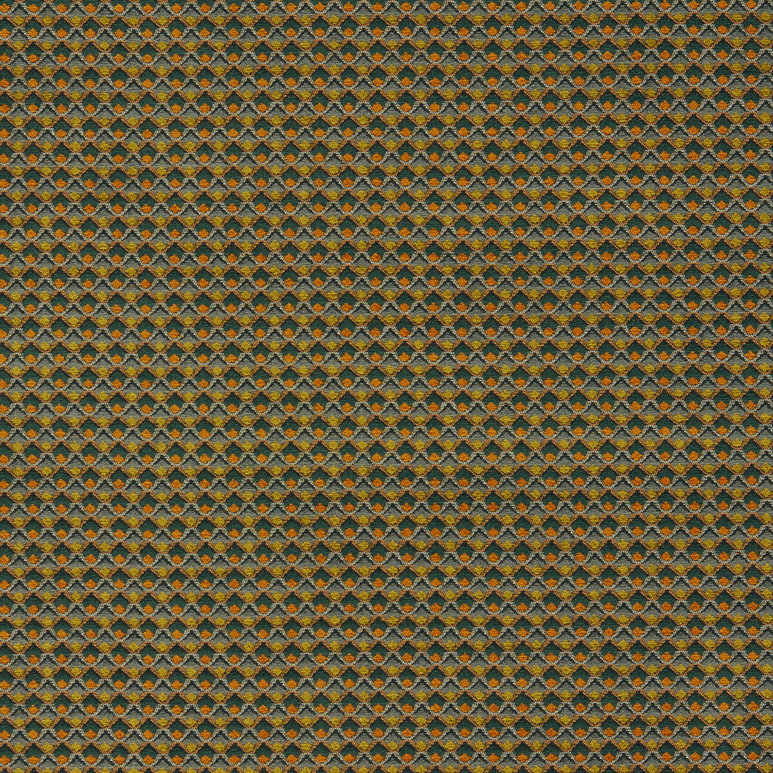 Clarke &amp; Clarke Lyra Spice/Forest Fabric
