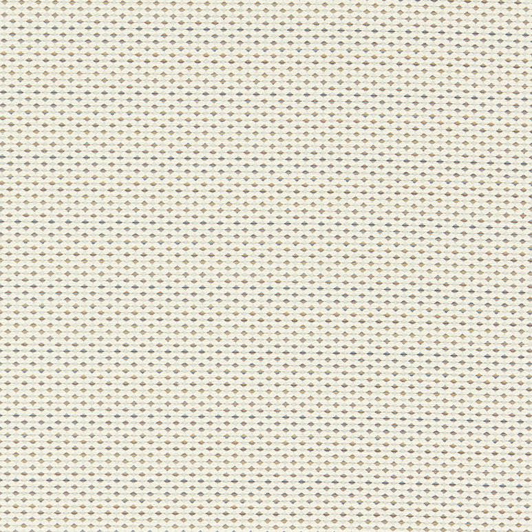 Clarke &amp; Clarke Pavo Ivory/Denim Fabric