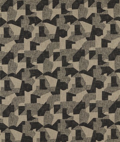 Clarke & Clarke Espen Charcoal/Linen Fabric